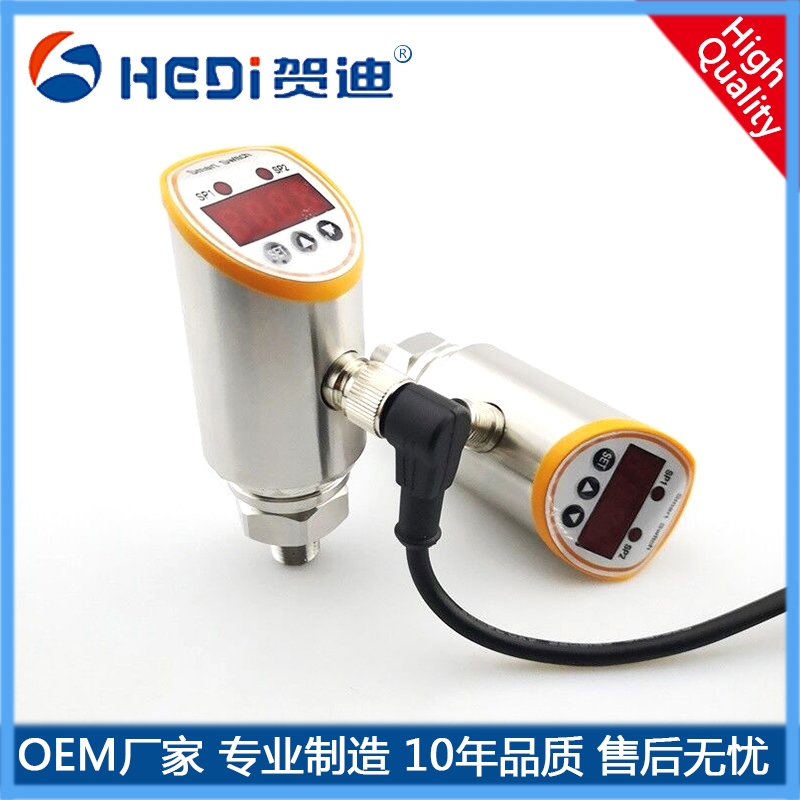 HDK102X不銹鋼可旋轉智能壓力開關PNP壓力控制器EDS壓力開關