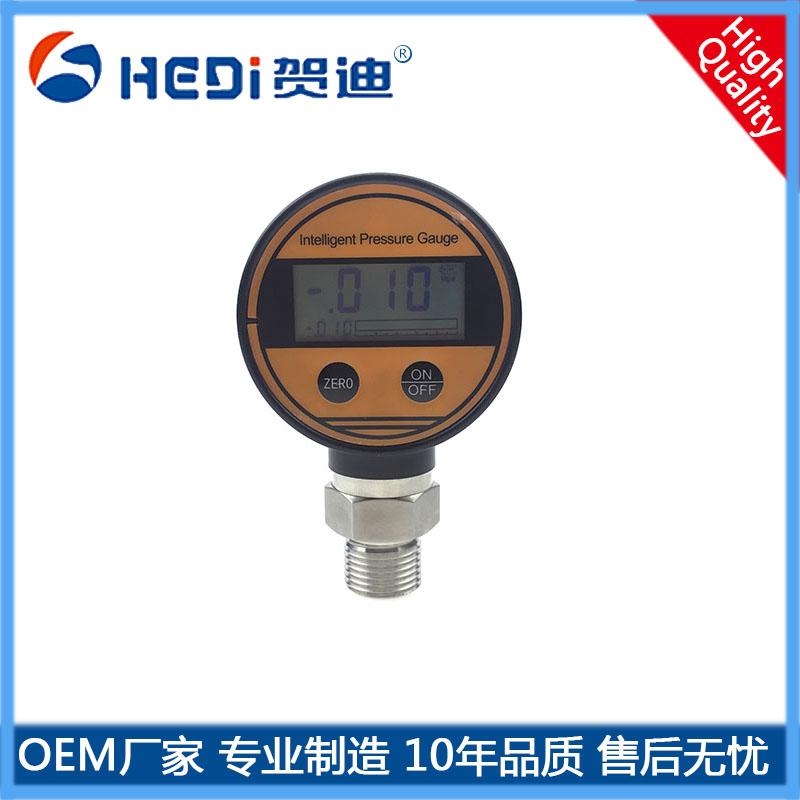 賀迪HDB108數字壓力表電池供電智能數字壓力控制器及石油化工液位數顯壓力器