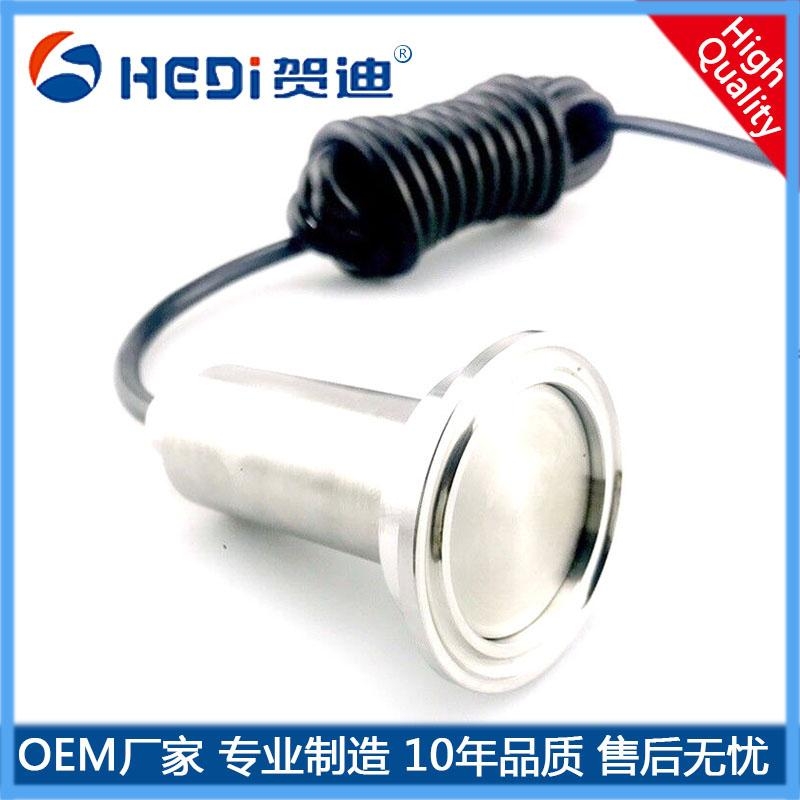 衛生型平面膜壓力傳感器 賀迪造型HDP305平面膜壓力傳感器廠家直銷