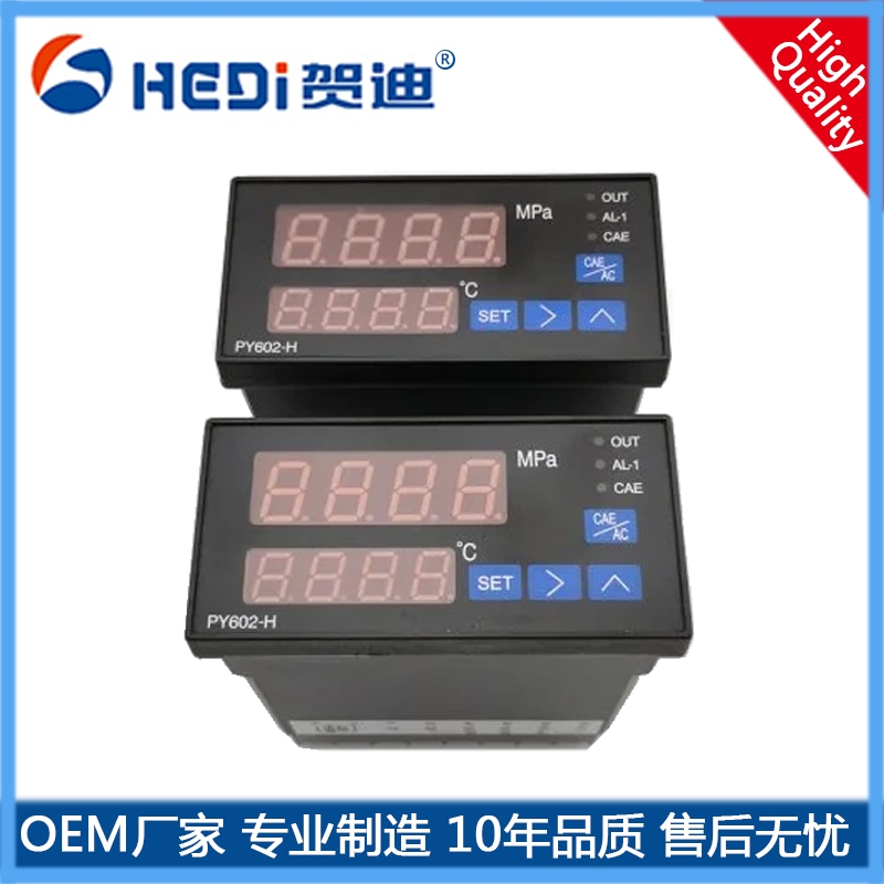 賀迪PY602H智能數字壓力顯示/控制儀表OEM廠家